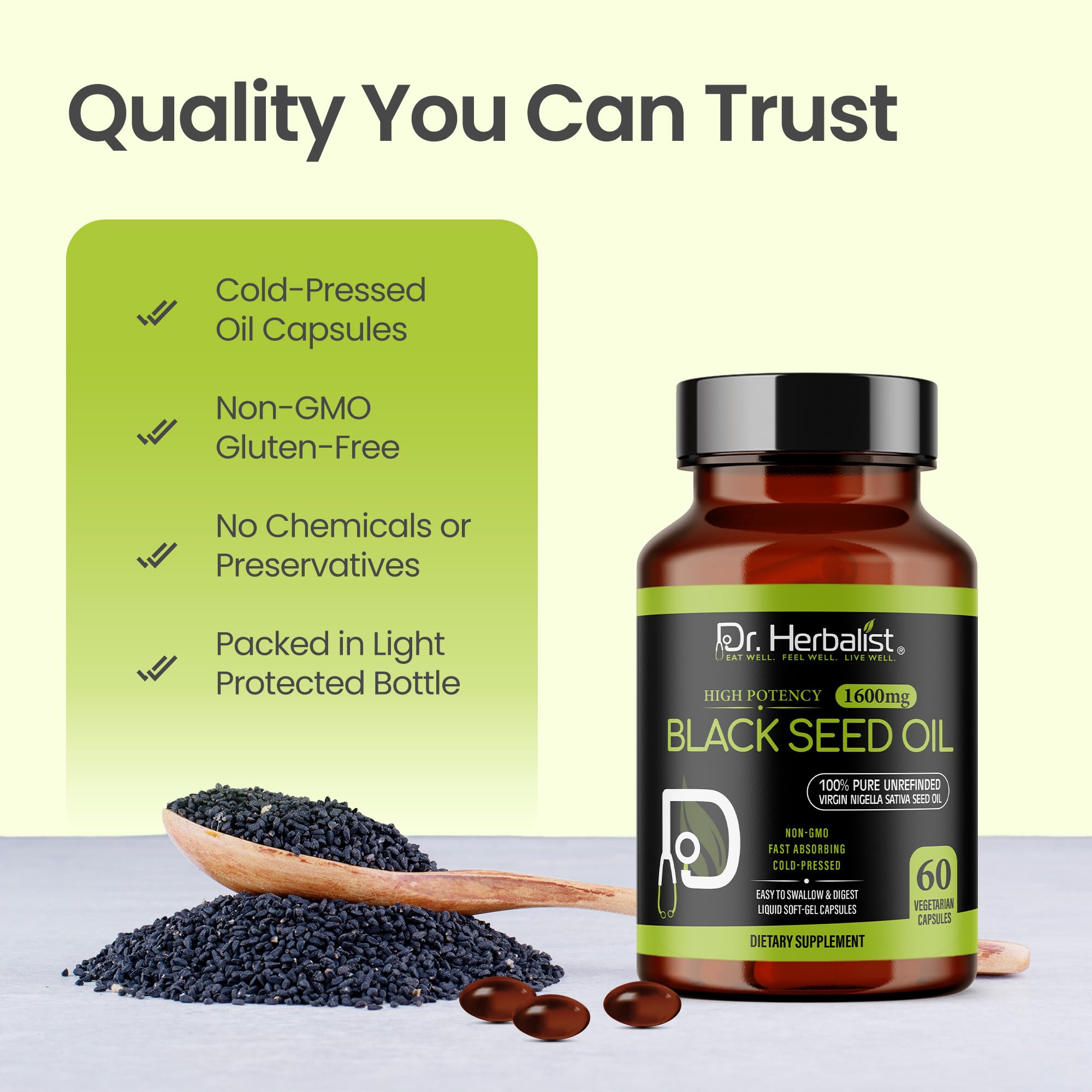 Packaging details and information label