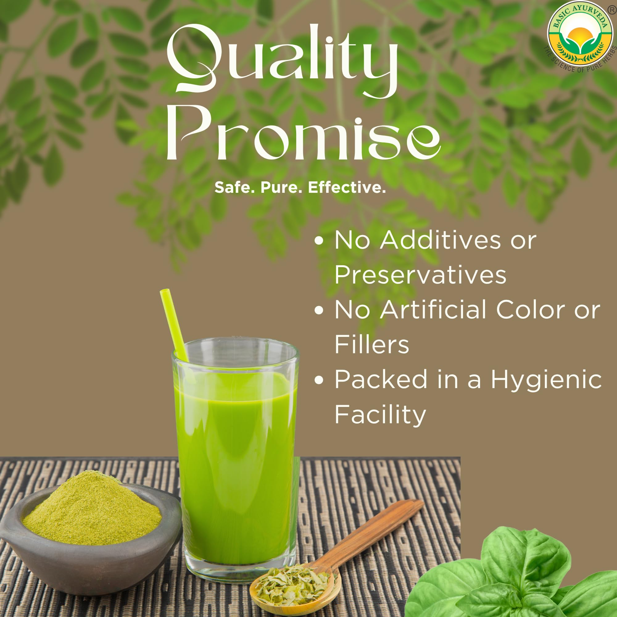 Eco-friendly packaging of Bhringrajasava bottle