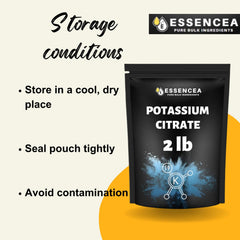 Packaging may vary for potassium citrate powder