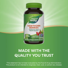 Packaging may vary for Nature's Way Hawthorn Berries 2-pack