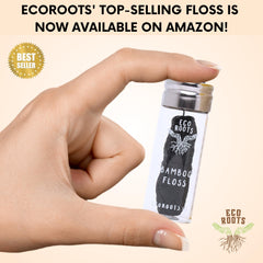 Plastic-free packaging for zero-waste dental floss