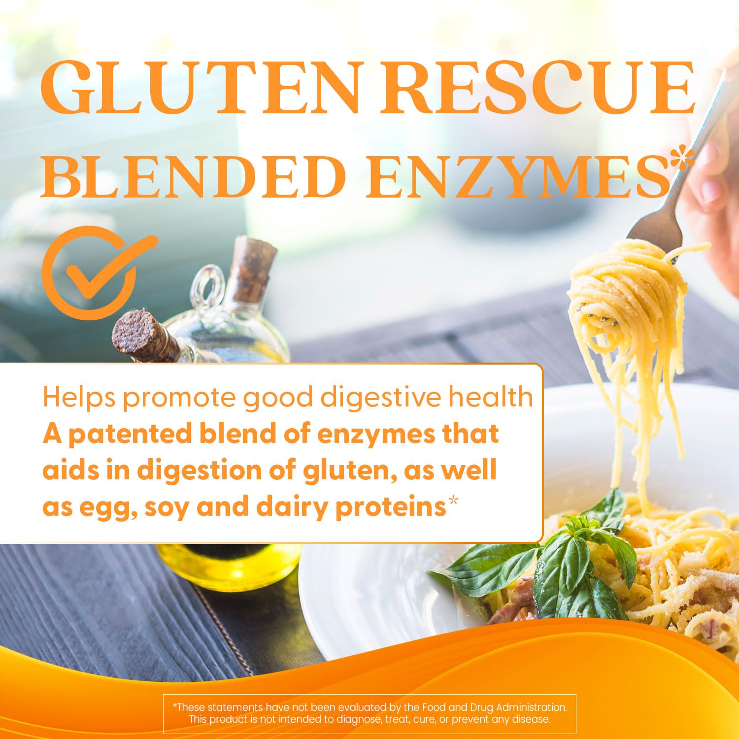 Side view of Doctor's Best gluten rescue packaging