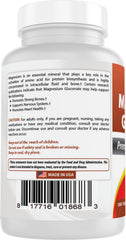 Box and bottle packaging for Best Naturals Magnesium Gluconate