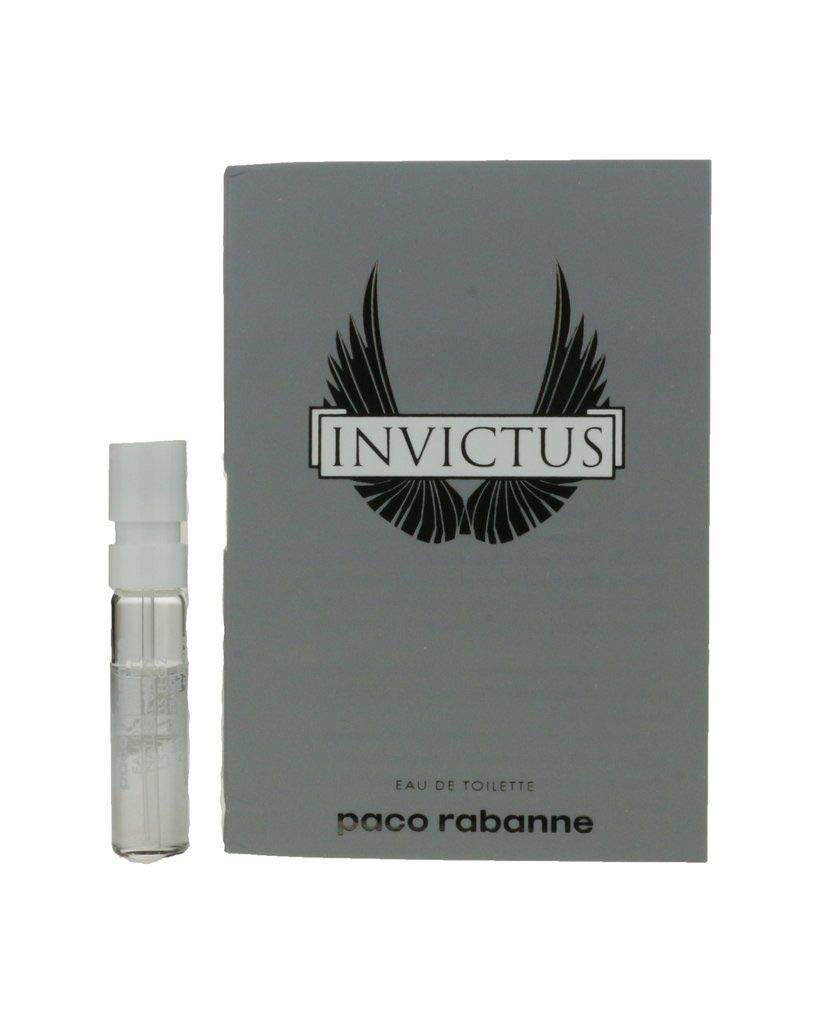 Paco Rabanne Invictus compact vial, ideal for travel and on-the-go fragrance.