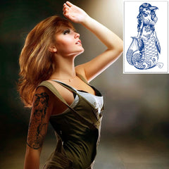 PADOUN waterproof tattoo on skin, ideal for pool and shower sessions