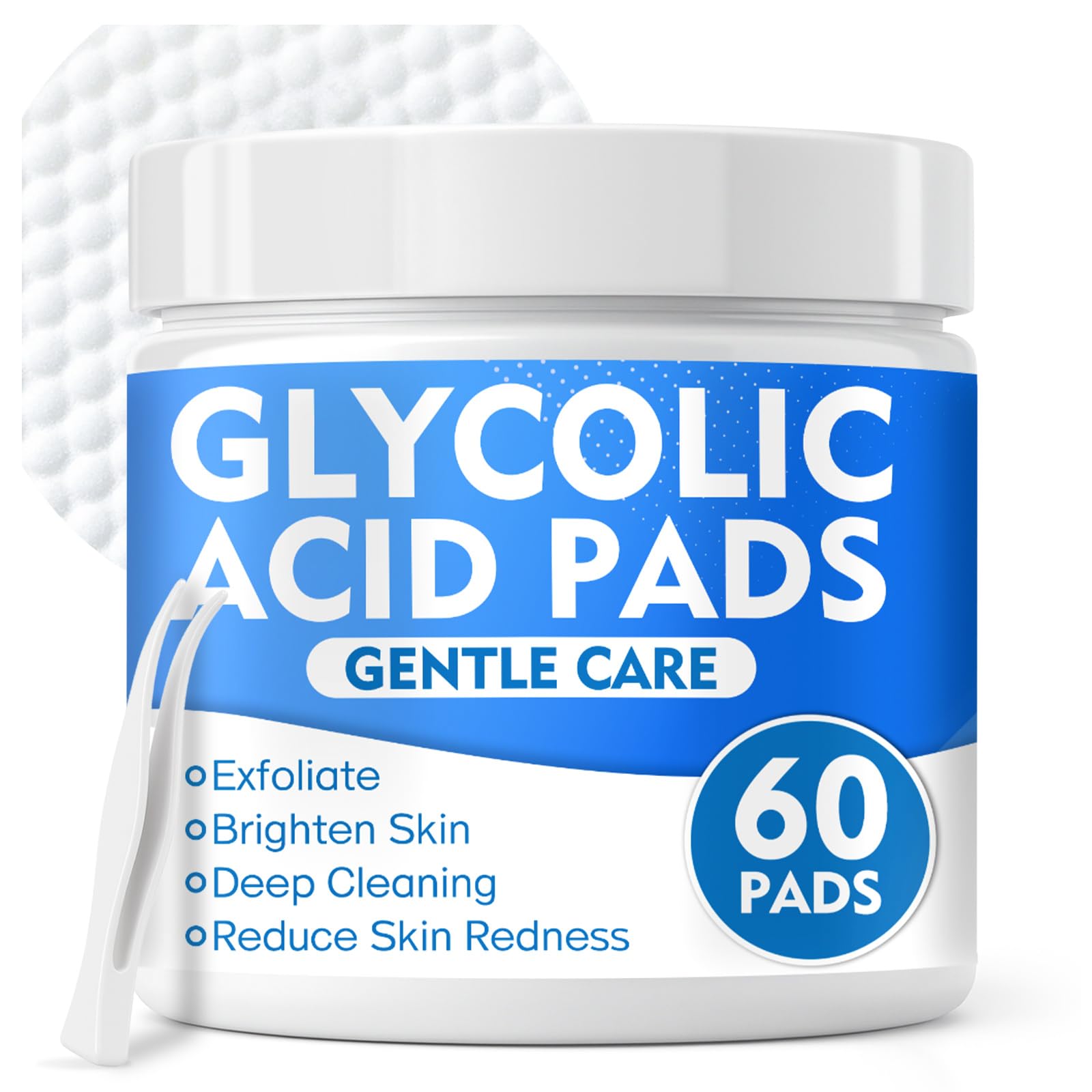 Paistely Glycolic Pads pack shot; dual exfoliation for smoother skin