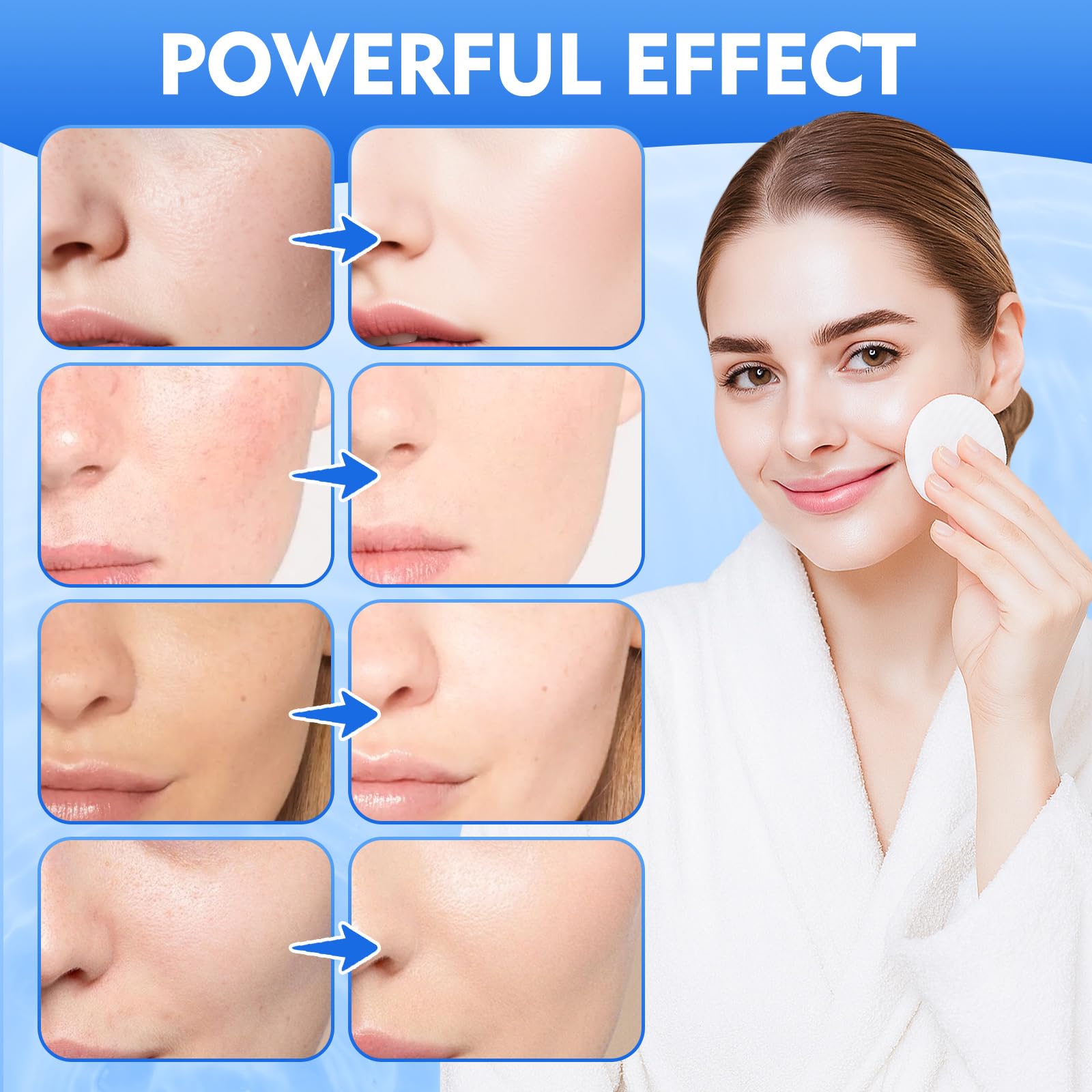 Paistely Glycolic Pads packaging; travel-friendly skincare on the go