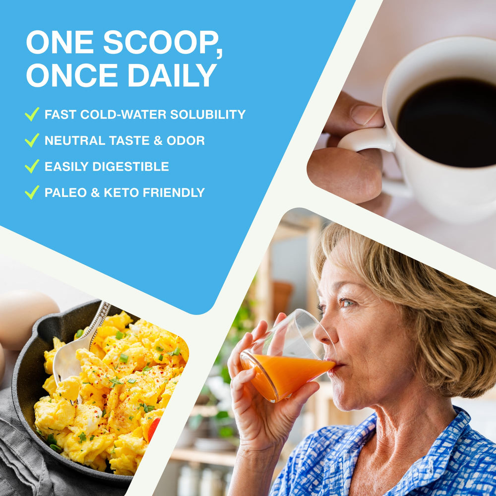 Paleo and keto friendly collagen supplement