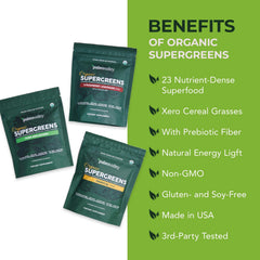 Paleovalley Organic Supergreens glass mixed reveals a refreshing, approachable greens drink.