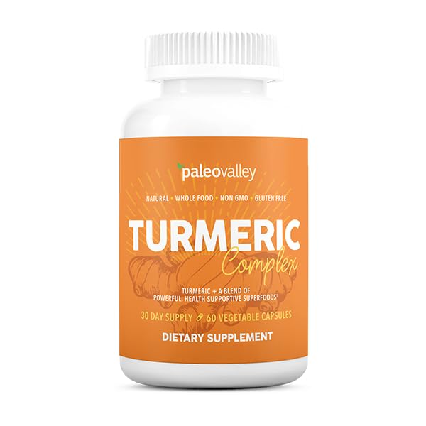 Graphic highlighting full-spectrum turmeric and superfoods