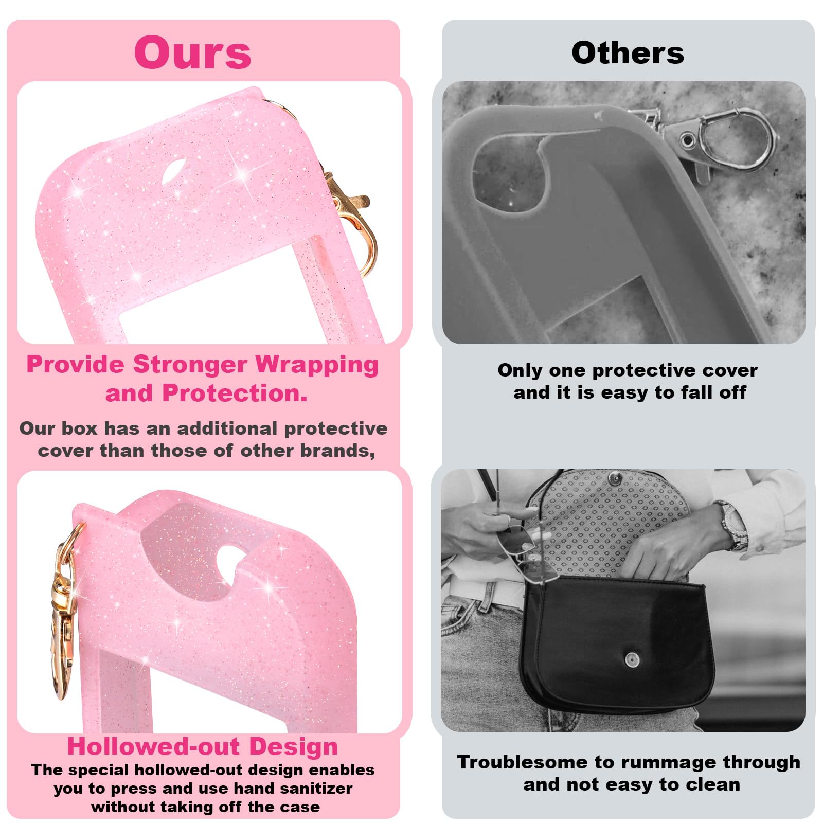 Palksky HandCase in seven colors lets you match your style.