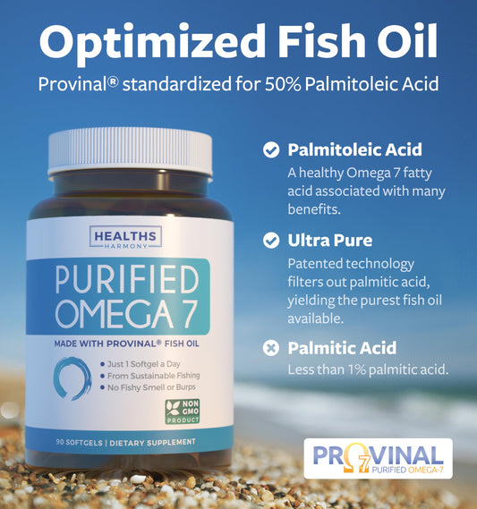 Palmitoleic acid ethyl ester omega-7 with high purity