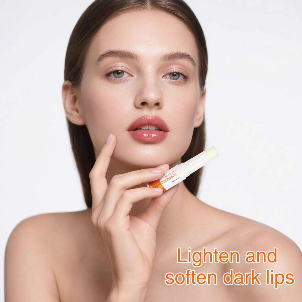 Paminify lip brightening before-and-after visual focus on lips.