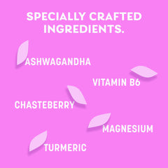 Chasteberry, Vitamin B6, and Magnesium in Pamprin Botanicals formula