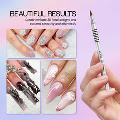PANA 3D brush tip close-up reveals precise 0.3 inch tip.
