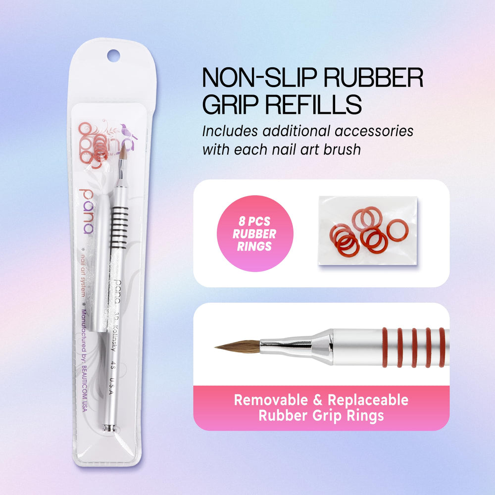Ideal for acrylic, gel, and dip powder sculpting with PANA brush.