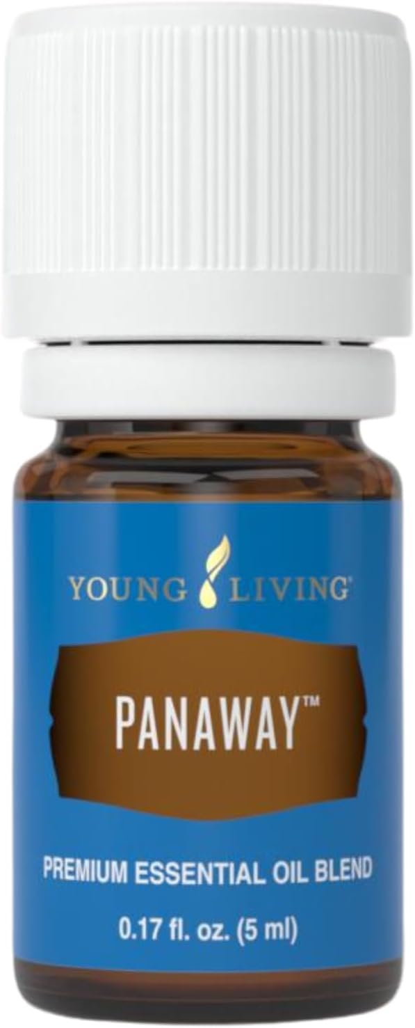 PanAway 5ml essential oil bottle with Young Living label