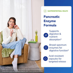Acid-resistant capsules from Pure Encapsulations ensure delivery to the gut.