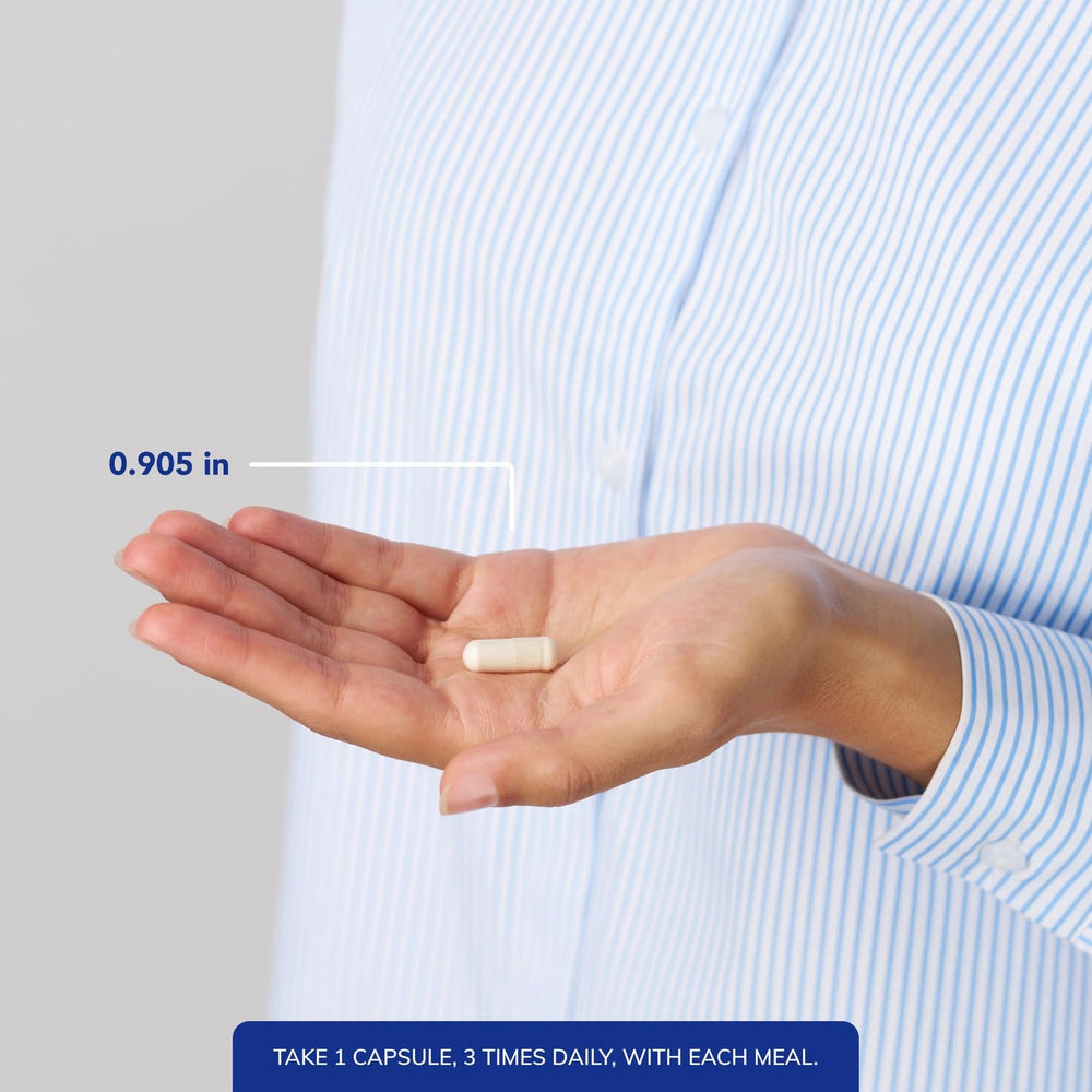 Gluten-free and non-GMO label on Pure Encapsulations Pancreatic Enzyme Formula.