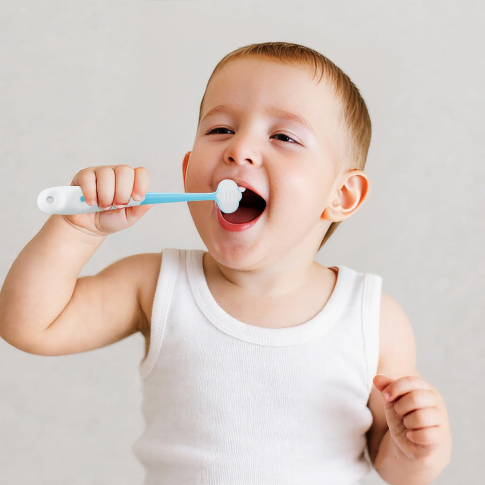 PandaEar baby toothbrush with ultra-soft BPA-free bristles