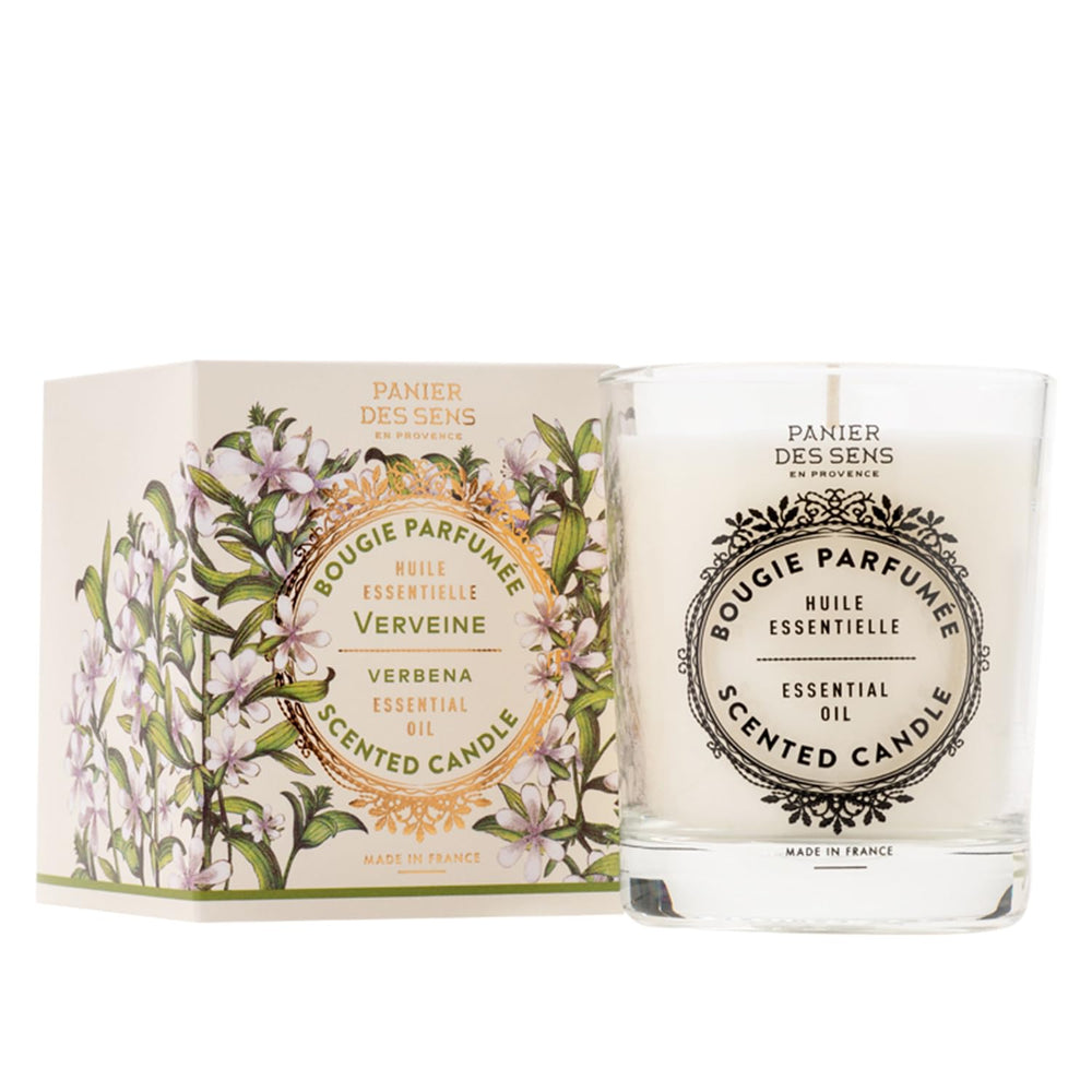 Panier des Sens Verbena candle 6.3 oz packaging