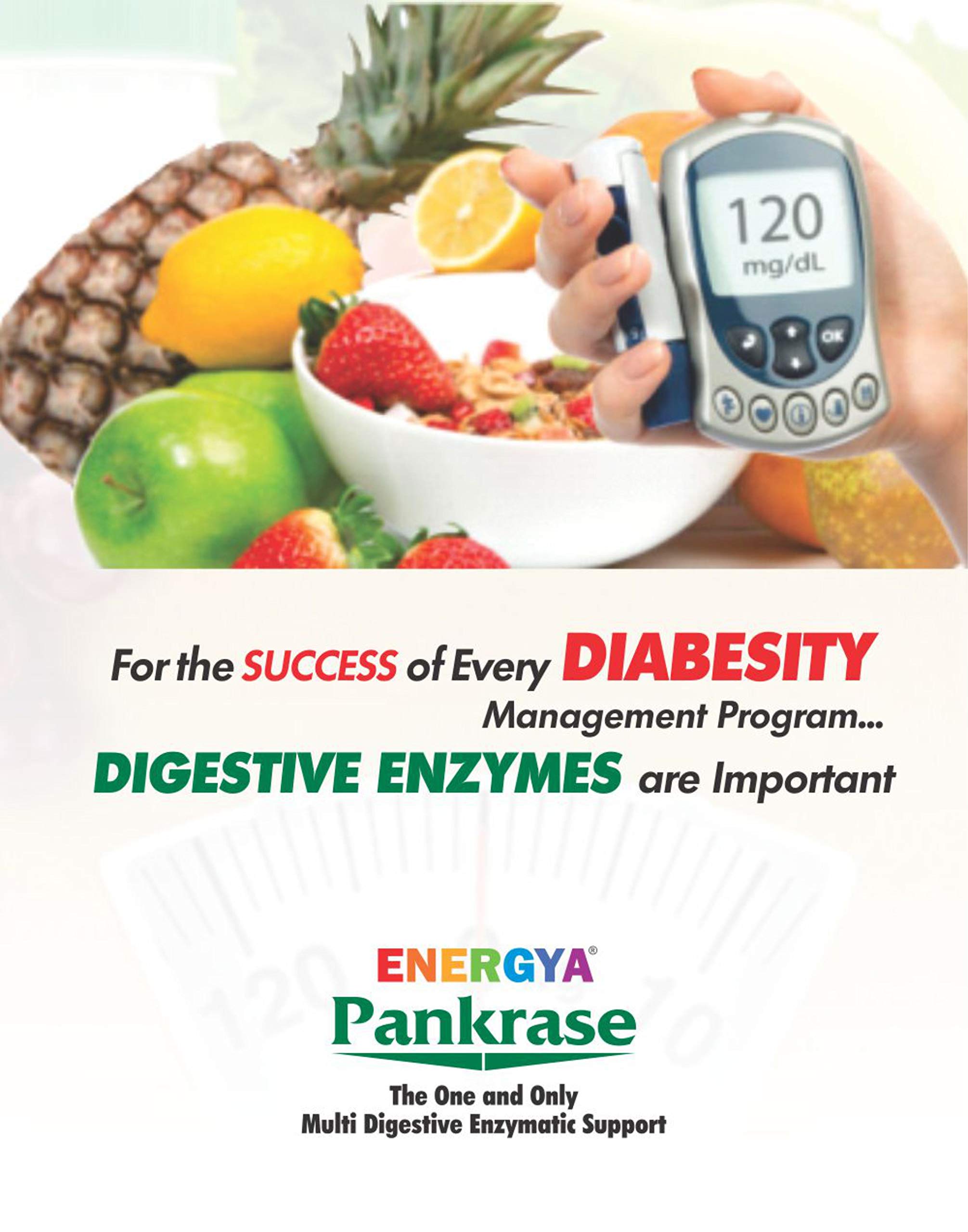 Digestive health concept with gut icon