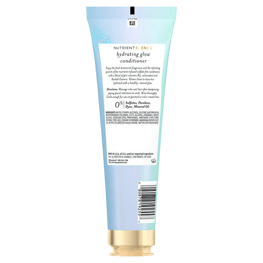 Pantene Baobab essence close-up highlighting antioxidants for healthier strands.
