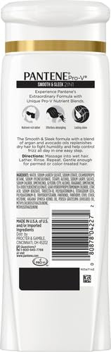 Argan and avocado oils blend visible in Pantene Pro-V formula.