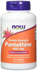 Pantethine 600 mg softgels bottle