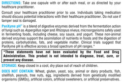 Fermentation-derived enzymes from fungi in PanXyme pH