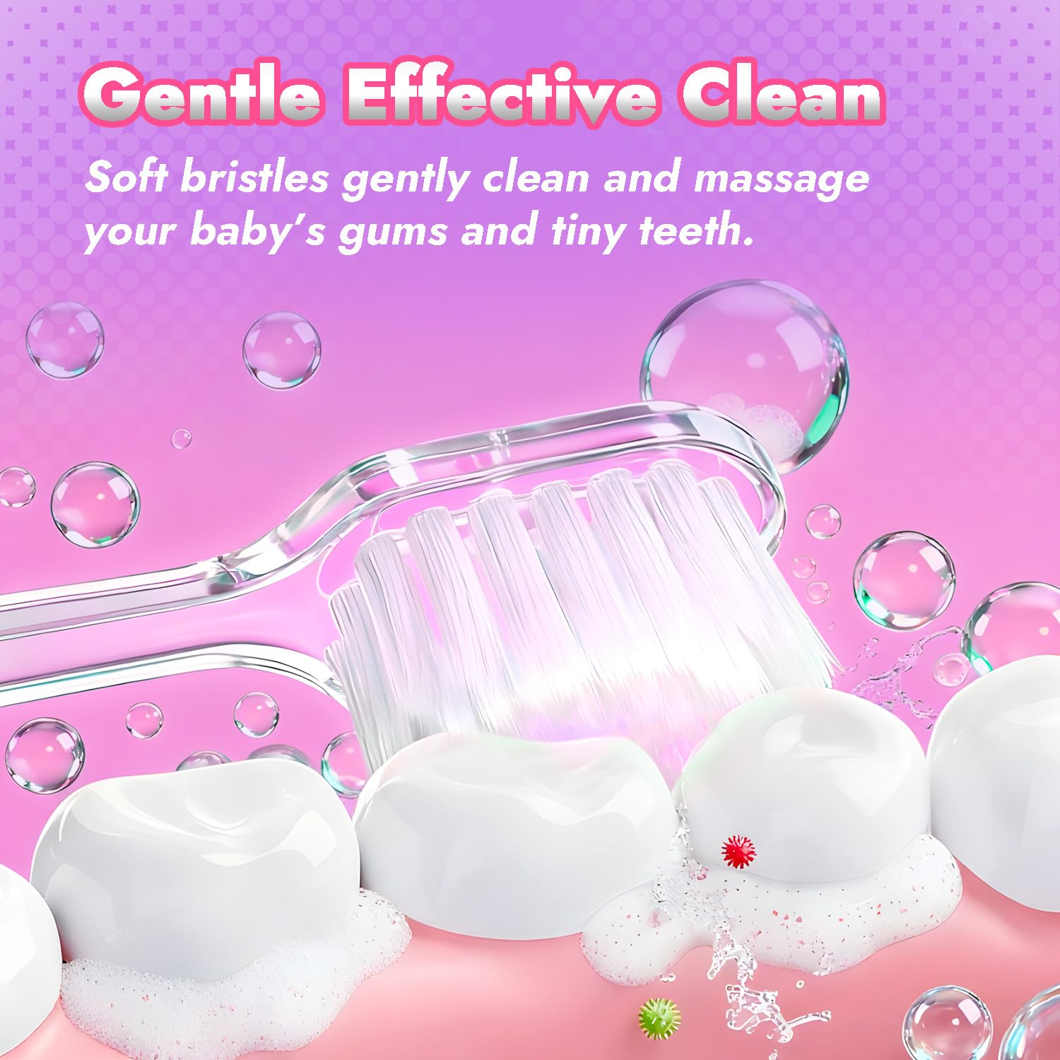Batteries included for Papablic Arya toddler toothbrush