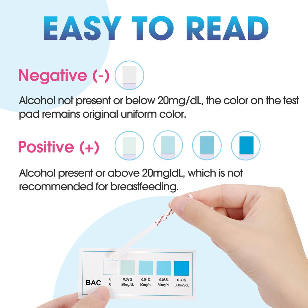 Dip-and-read test strip with cap off