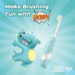 Cute dinosaur cover for Papablic Debby toothbrush