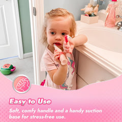 Doris includes four replacement brush heads