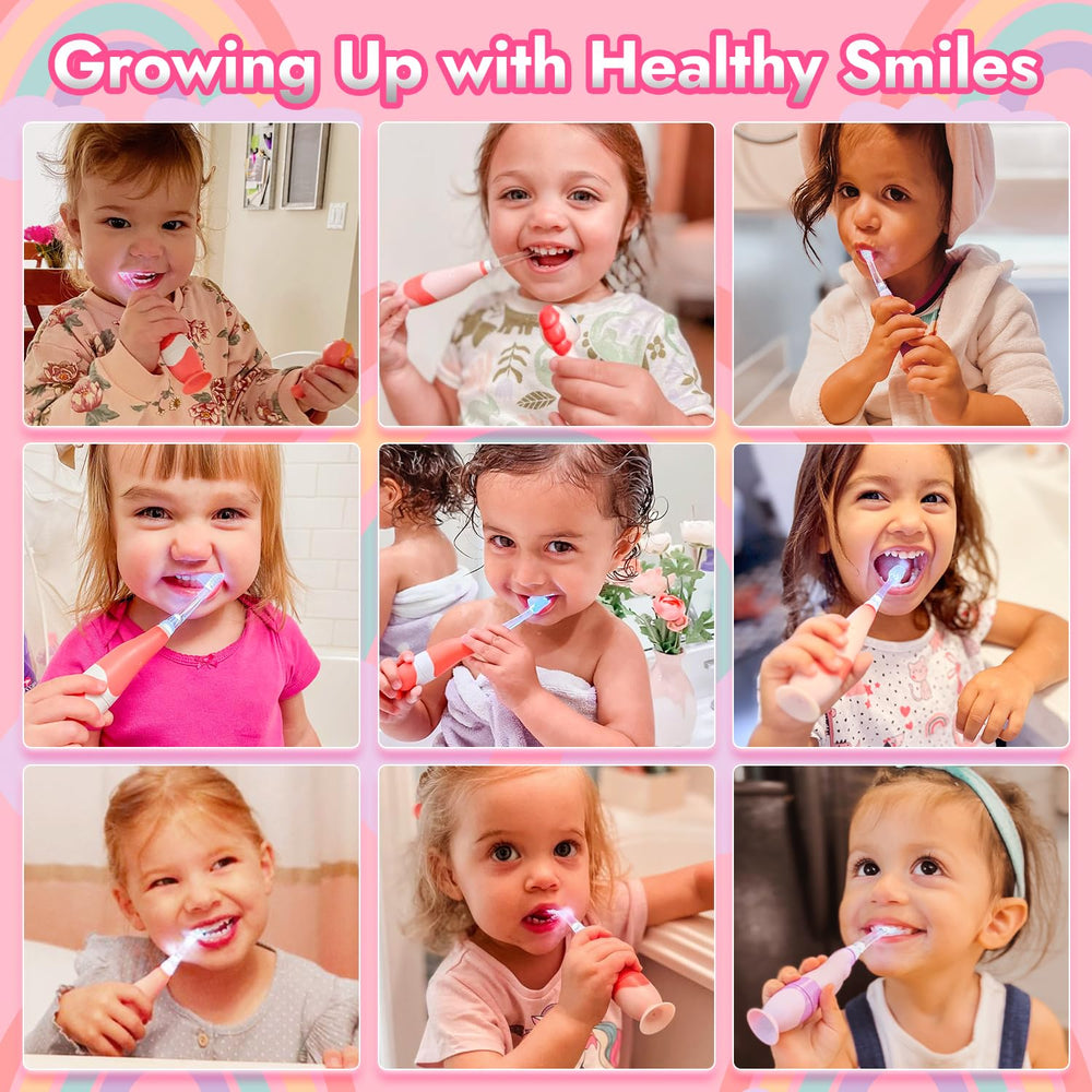 Batteries included for Doris toddler toothbrush
