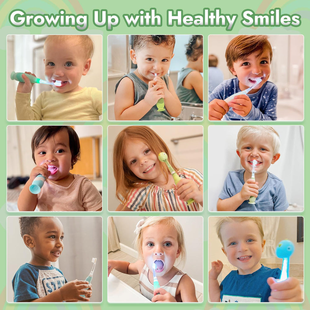 Batteries included for immediate use with Papablic toothbrush