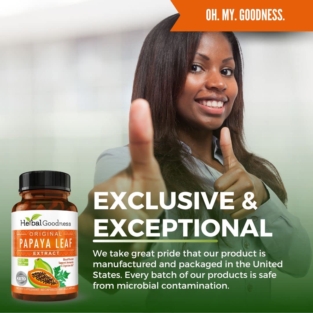 Concept image for blood platelets and immune support with papaya extract
