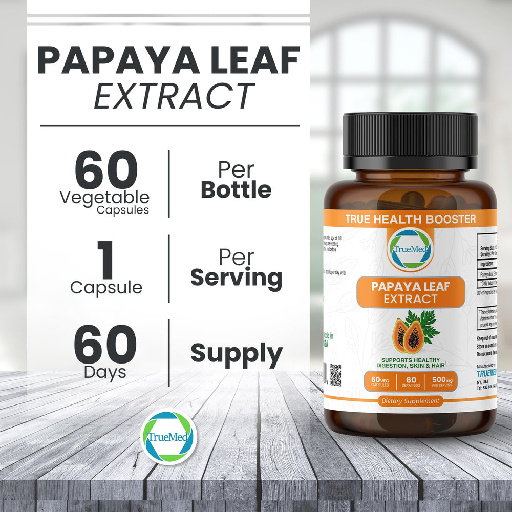 Made in USA Papaya Leaf Extract product