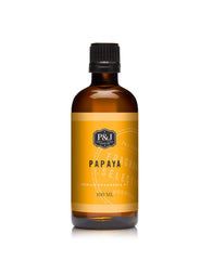 Papaya Scented Oil 100ml bottle with euro dropper cap