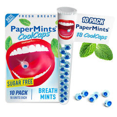 Packaging box for PaperMints CoolCaps