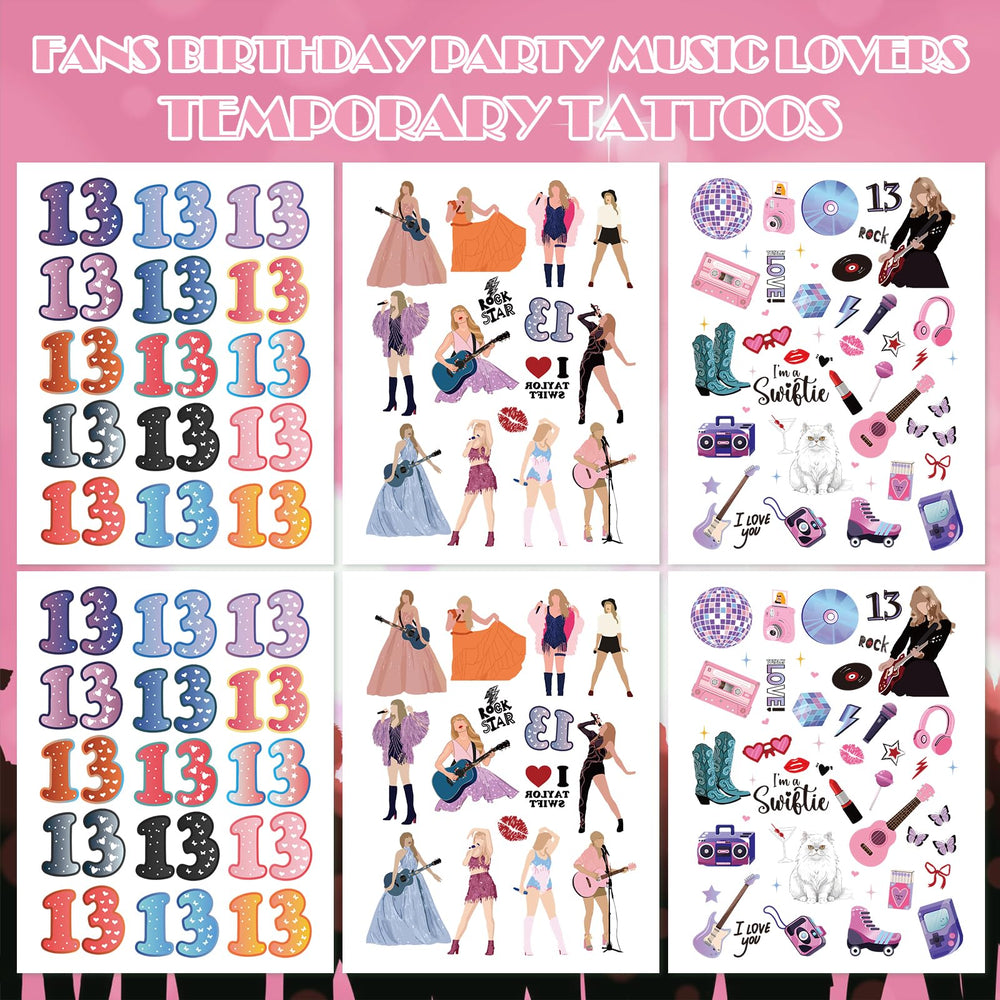 Papiailove arm wear tattoo preview demonstrates long-lasting party decor