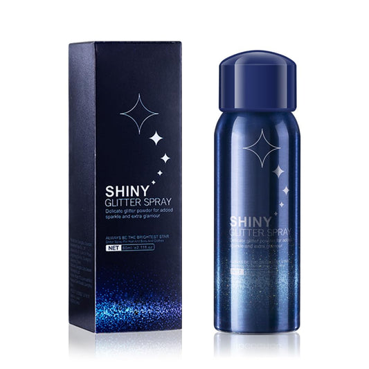 PAQIMAN Body Glitter Spray bottle for portable festival shine on skin