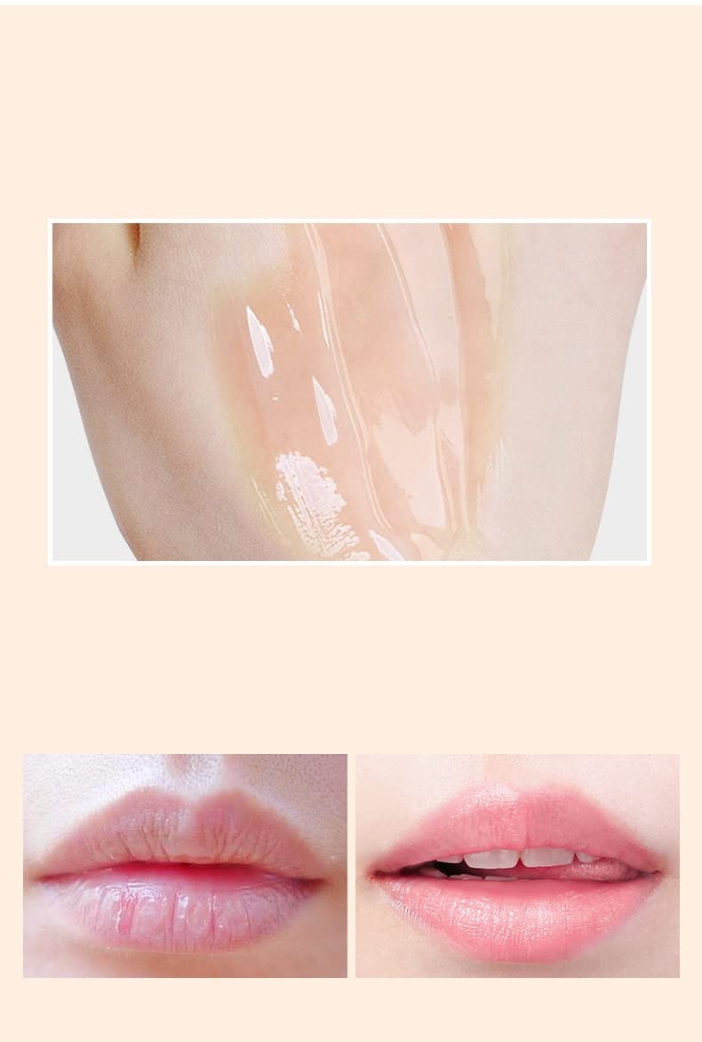 PAQIMAN Honey Bee Lip Balm on lips delivers smooth, moisturized texture.