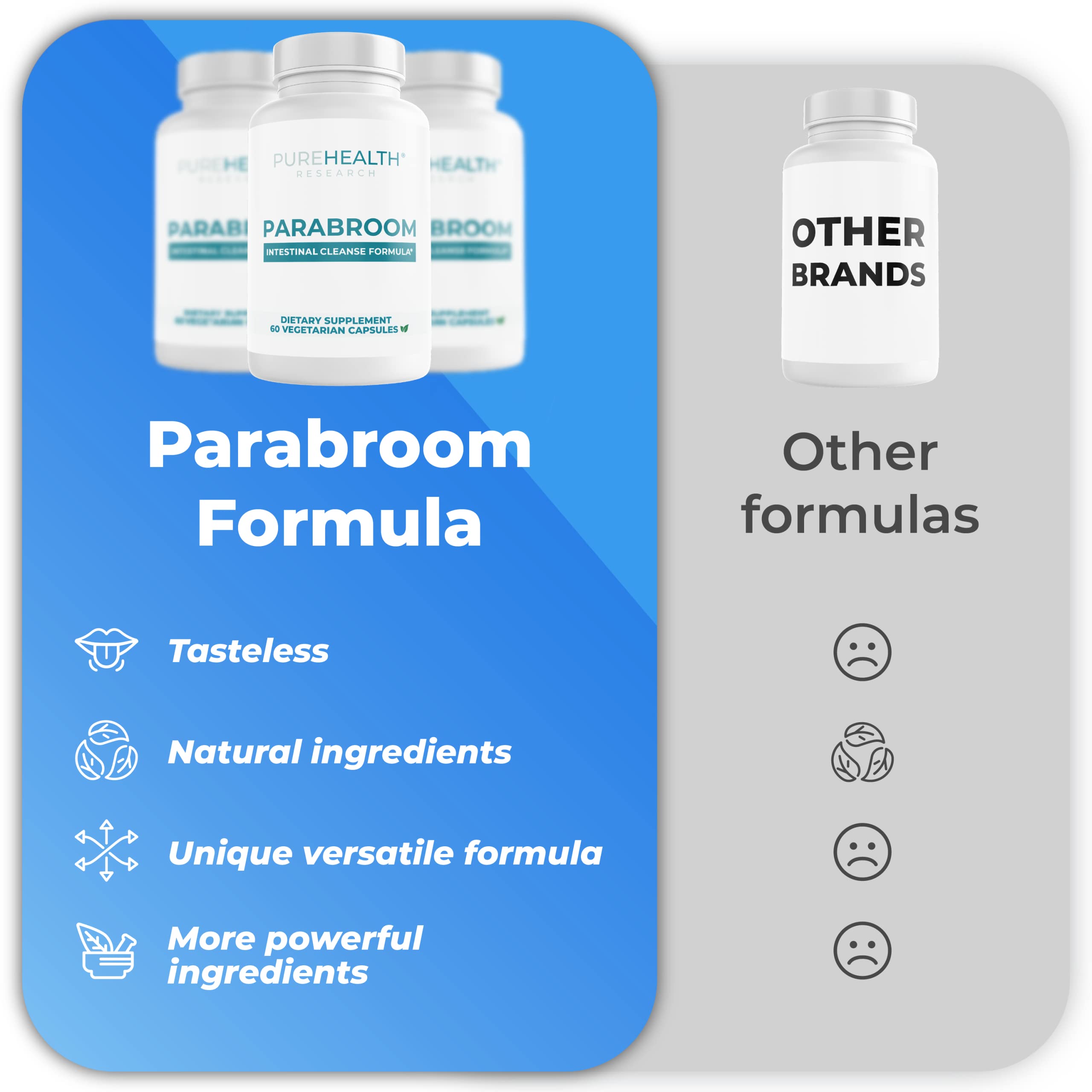 Parabroom product label and branding