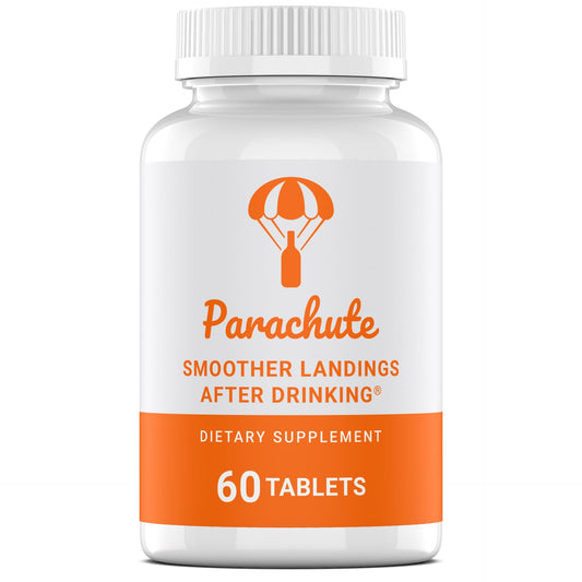 Parachute DHM Milk Thistle packaging highlights vegan formula for liver support.