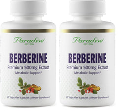 Paradise Herbs Berberine Extract bottle with label