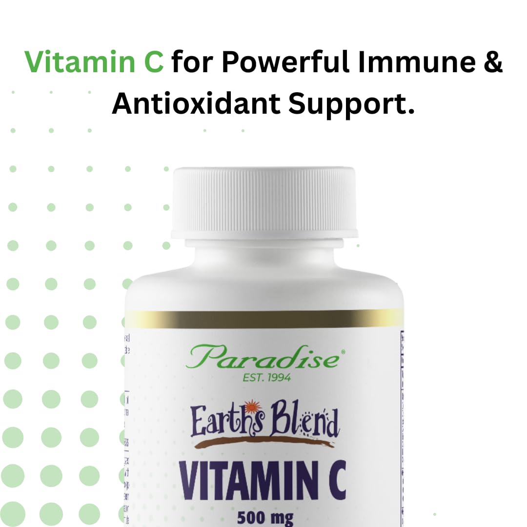 Concept image of Nature's C adaptogens and superfoods in Earth's Blend