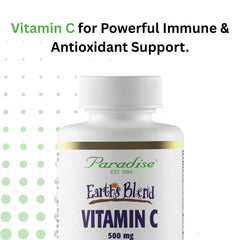 Concept image of Nature's C adaptogens and superfoods in Earth's Blend