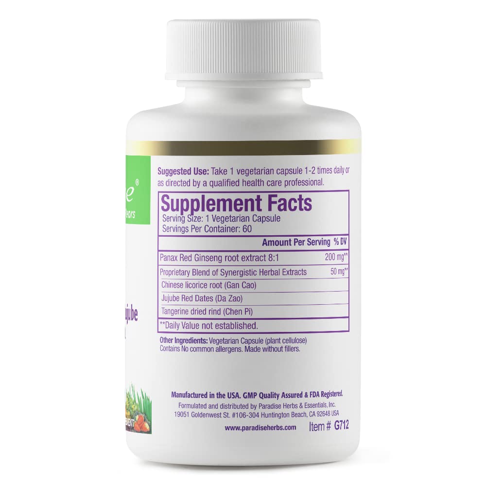 Panax Red Ginseng capsules close-up