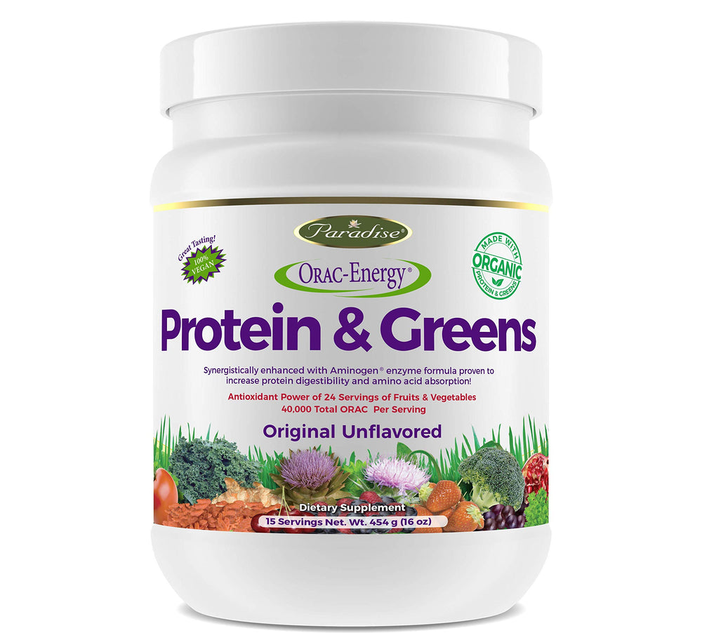 Paradise Herbs ORAC Energy, Protein & Greens 14 oz